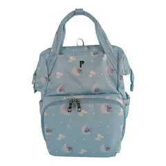 PORTA - PAÑALERA NIXI STITCH CELESTE