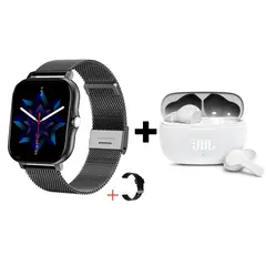JBL - Audifonos bluetooth WAVE200TWS y Y13 Reloj inteligente
