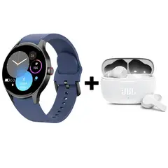 JBL - Audifonos bluetooth WAVE200TWS y Y80 Reloj inteligente