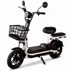 MOTARE - Bicimoto Electric Happy Negro - Batería extraíble