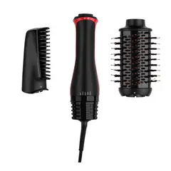 Revlon - Cepillo One Step Secador Y Voluminizador Plus Cerámica Y Titanio + Concentrador