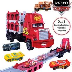 DISNEY PIXAR - Juguete Camión Contenedor de Cars 2 en 1 6709