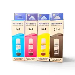 GENERICO - Kit deTinta compatible T544 para Impresoras Epson L1110 L3110 L3150 L5190