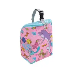 LAKEN - LONCHERA INFANTIL ROSA SIRENAS -