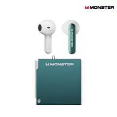 MONSTER - Audifonos XKT17, USB-C, Gamer Hi-Fi Bluetooth 5.3 Buds