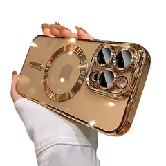 GENERICO - CASE PARA IPHONE 14 PRO MAX DORADO