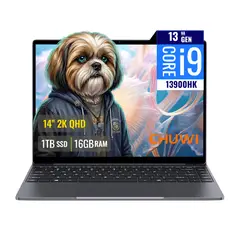 CHUWI - Laptop CoreBook X CWI570 Intel Core i9 13900HK 16GB RAM 1TB SSD M.2 14 2K QHD Windows 11