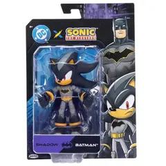 JAKKS PACIFIC - Figura DC x Sonic - Shadow Batman Articulado 13 cm