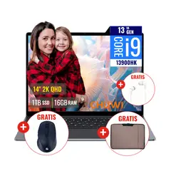 CHUWI - Laptop CoreBook X CWI570, 14 2K QHD, Intel Core i9-13900HK, 16GB DDR4, SSD 1TB M.2, W11 Home.