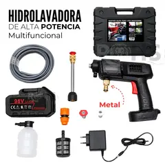 OEM - Hidrolavadora Portátil Para Carros, Motos y Más con Bateria de 98V