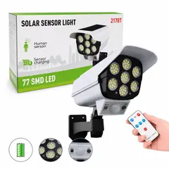 OEM - Lámpara Solar Con Sensor De Movimiento Led 77 SMD