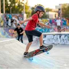 GENERICO - SKATEBOARD DE MADERA PARA NIÑOS