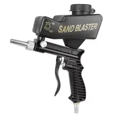 GENERICO - Pistola de ARENA ARENADO NEUMATICA BLASTER NEGRA