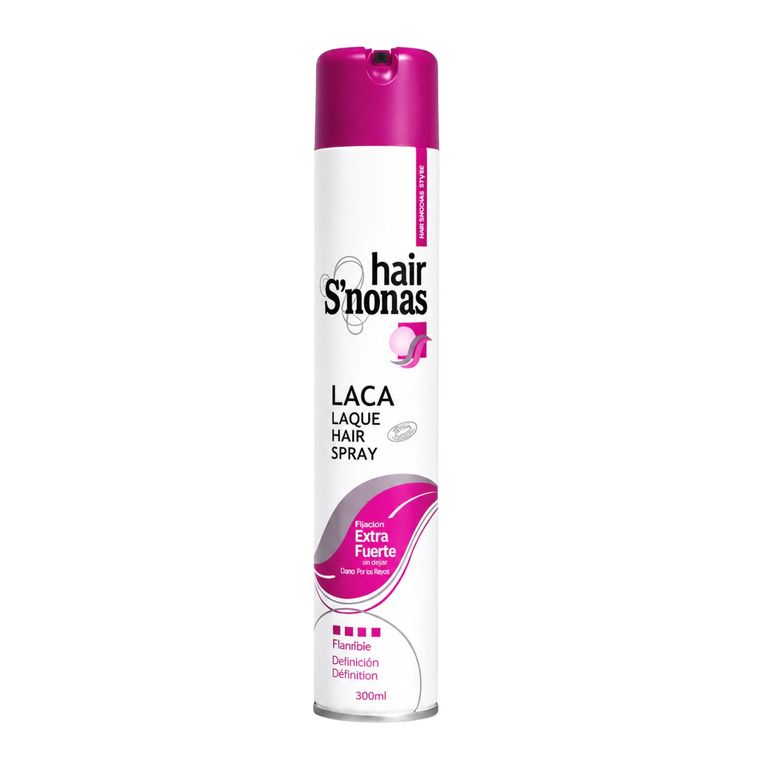 Laca Spray Fijación Extra Fuerte 400 ml - S nonas