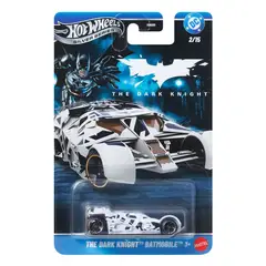 HOT WHEELS - The Dark Knight Batmobile 2-15 Silver Series DC Batman auto vehículo metal
