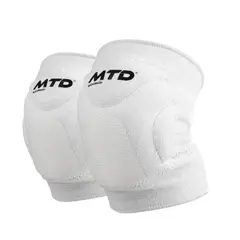 MTD - Rodilleras Voley Cúpula de Gel - Talla junior color Blanco