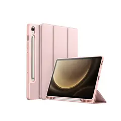 CASE - Funda Smart Cover Porta pencil compatible con Samsung S10 lite - rosa
