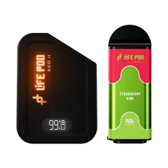 GENERICO - LIFE POD KIT 10K - FRESA CON KIWI