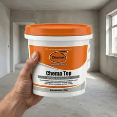 CHEMA - TOP SELLADOR CONTRA LA HUMEDAD Y SALITRE EN POLVO ¼ GALON - FACIL DE USAR