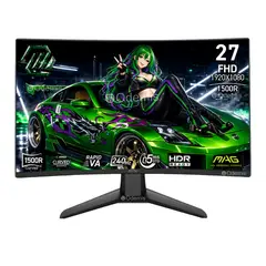 Msi - MONITOR GAMING MAG 274CF X24 27 FHD CURVO 240HZ 05MS VA FREESYNC PREMIUM HDR READY