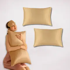 SENSA SILK - Funda de almohada de seda pack de dos