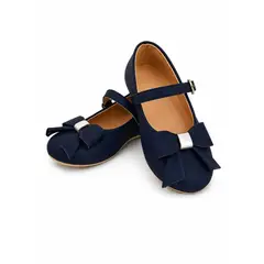 GENERICO - Zapato Azul lazio con lazo