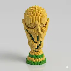 GENERICO - Figura de Construcción Copa Mundial FIFA Club World Cup  1482 PIEZAS. Tamaño XL. EDICION LIMITADA