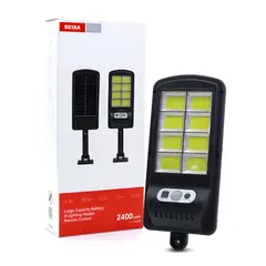 SEISA - Luz Solar Inteligente 8 LED COB con Sensor de Movimiento y 3 Modos de Iluminación