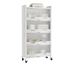 ANYHOGAR - Alacenas Para Cocina 5 Niveles Con Ruedas Y Cajas
