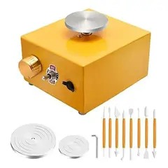 U BUY - Mini De Rueda De Cerámica Eléctrica Bandeja Giratoria