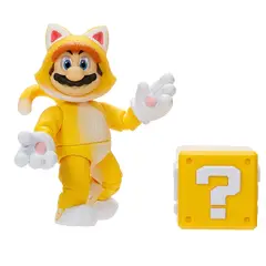 JAKKS PACIFIC - The Super Mario Bros Galaxy Movie Mario Gato Cat