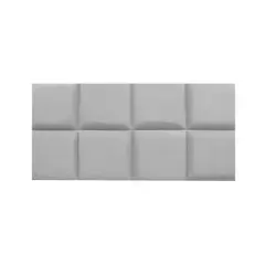 MUEBLES MACRUMO - Cabecera Serena Queen- Color Gris claro