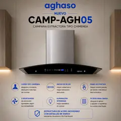 AGHASO - CAMPANA CHIMENEA CAMP-AGH05
