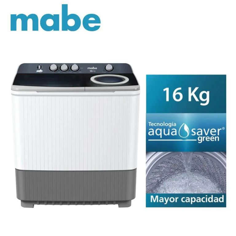 Lavadora Semiautomática de 16 kg blanca LMD6124PBBB0