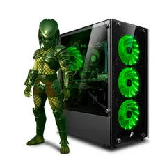 RYZEN - CPU Gamer AMD 5 4600G 16gb 500GB Mipclista Green COMPUTADORA
