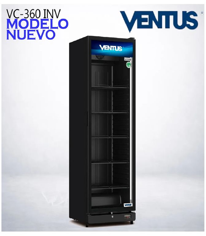 VISICOOLER INVERTER NEGRO 1 PTA 360 LT VC-360 INV