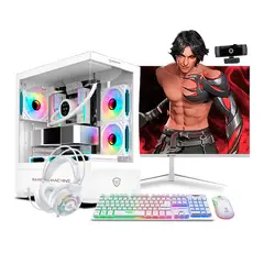 RYZEN - Pc Gamer AMD 7 5700G 8gb 500GB 22 Mipclista White COMPUTADORA
