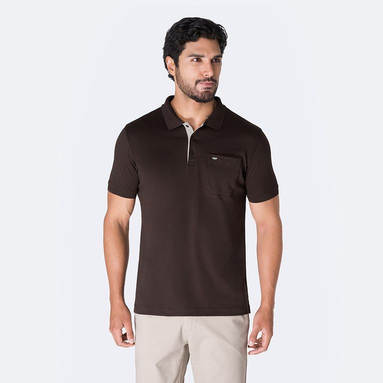 Polo Polo Box Basico Gamuza Pima Hombre Braxis