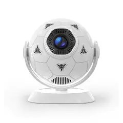 MAGCUBIC - Proyector Portátil HY300F Android 14 HD 300 Ansi Lúmenes Diseño Pelota Futbol