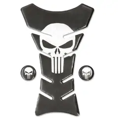 JET - Protector De Tanque De Gasolina The Punisher Negro