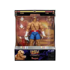 GENERAL - Figura de Coleccion Jada Street Fighter II Sagat Deluxe