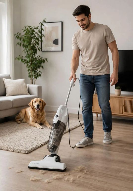 Aspiradora Vertical para el hogar Multifuncional con Filtro de Rotación y Accesorios
