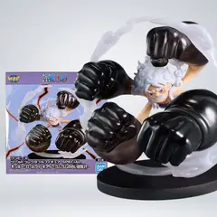 BANPRESTO - FIGURA ONE PIECE - WORLD COLLECTABLE FIGURE SPECIAL MONKEY D. LUFFY EN GEAR 5