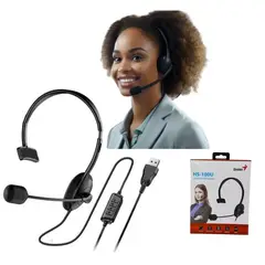 GENIUS - Audífono con Micrófono HS-100U