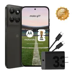 MOTOROLA - Celular G77 8GB + 256GB NEGRO