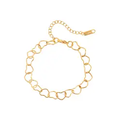 GENERICO - Pulsera Corazones Entrelazados