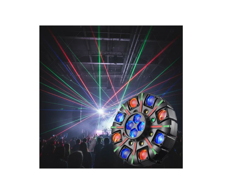 Luz De Discoteca Cabeza Brazos Móvil Para Fiesta Dj EVENTOS