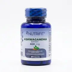 GENERICO - Ashwagandha Nutrifit 600 mg x60 – Estrés y descanso