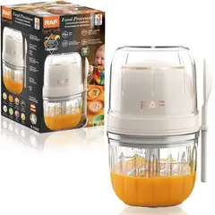 RAFF - Procesadora de Alimentos RAF para Papillas de Bebé, USB-Portátil 300ml R15000