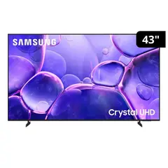 SAMSUNG - Televisor 43 Smart Crystal UHD 4K 43U8000FG